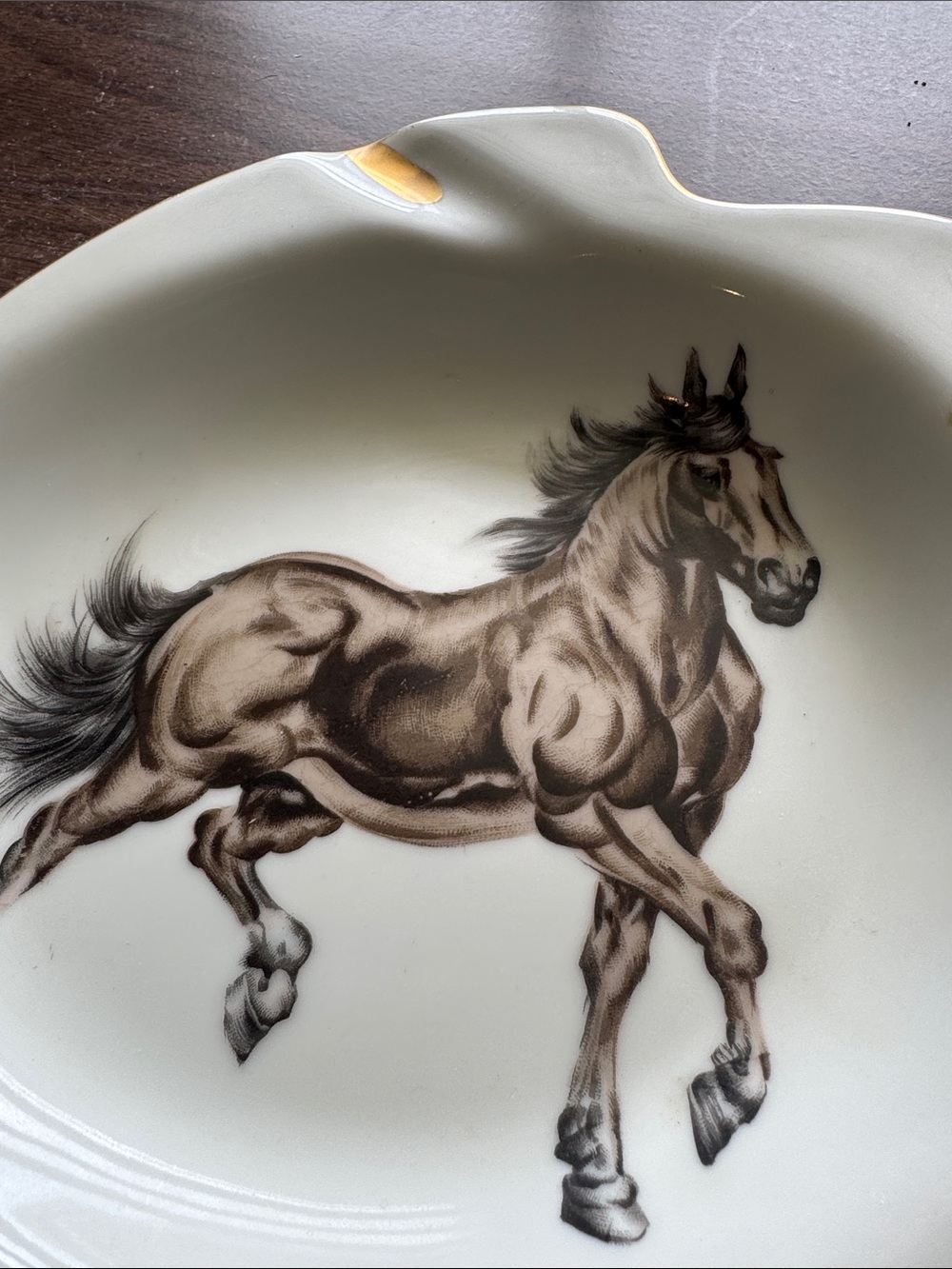 Vintage Horse Ash Tray/Trinket Tray - Picture 2 of 2